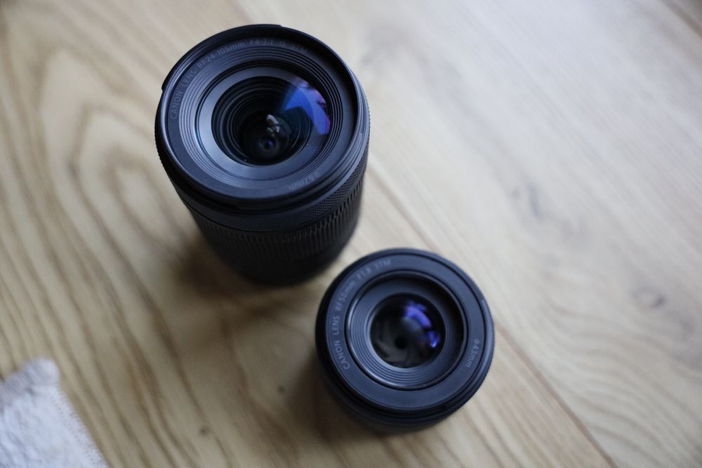 Zestaw obiektywów Canon RP