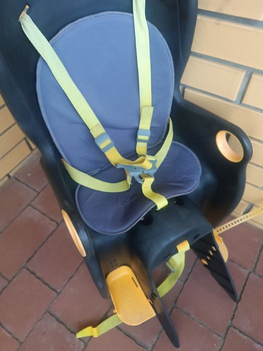 Fotel rowerowy FOTELIK na rower bagażnik pasy 5pkt