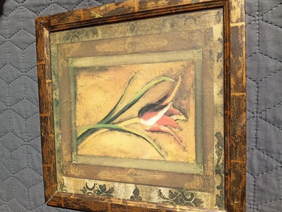 "Tulipan"-piękny obraz za szkłem!