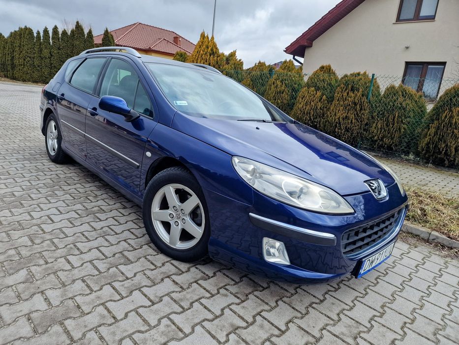 Peugeot 407 Kombi 2.0HDI 136KM Piękny, Zero Rdzy, Kamera, Tempomat