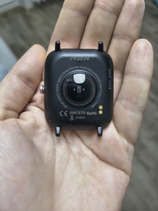 Pasek silikonowy do zegarka smartwatch i ładowarka Rbn