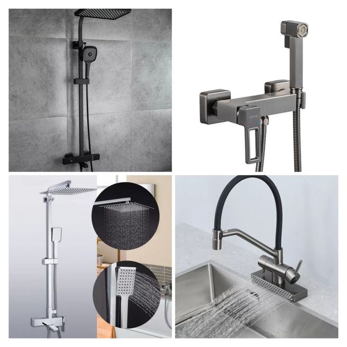 Смесители GAPPO Германия в ассортименте.