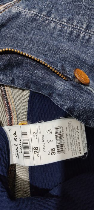 Calças Salsa modelo subido delineador
