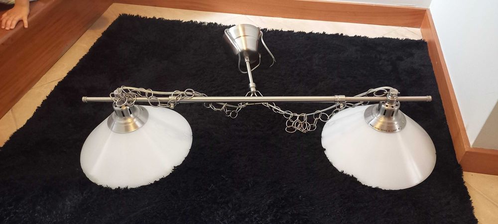 Candeeiro sala duplo