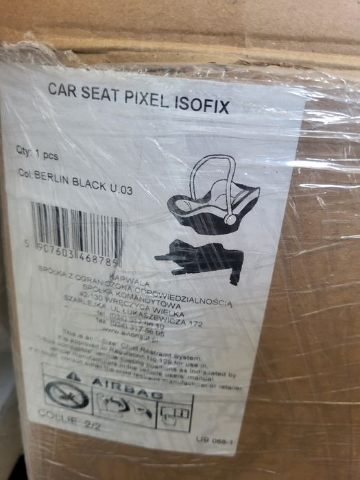 Fotelik samochodowy Avionaut Pixel 0-13 kg + baza