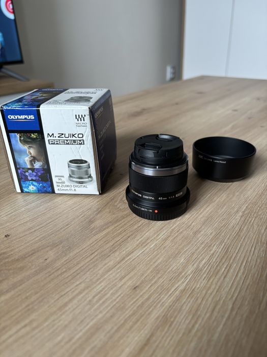 Obiektyw Olympus M.Zuiko Digital 45 mm f/1.8