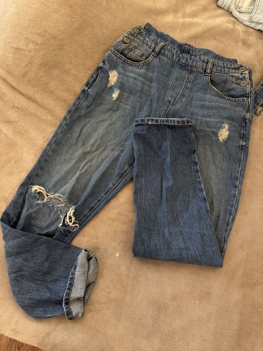 Джинсовий комбінезон bershka