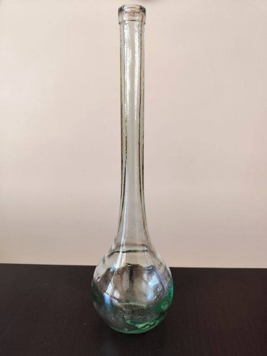 Garrafa de Vidro Decorativa Extra Longa (Vintage)