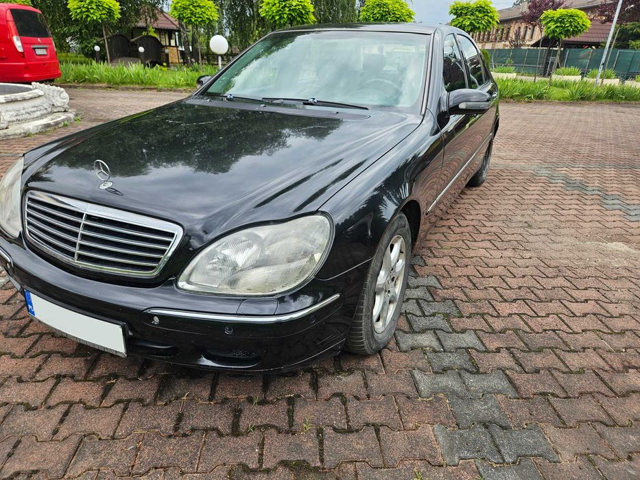 Klasyczna Eska szuka nowego domu! Mercedes W220 400 CDI V8 brzmienie V12. LONG S klasa