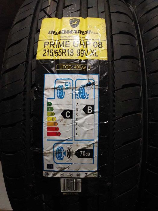 Шини НОВІ 215/55 R18 пара літо Roadmarch Prime 7.6мм 2024 рік