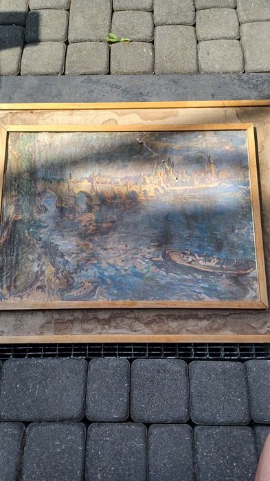 Stary obraz Oskar Kokoschka