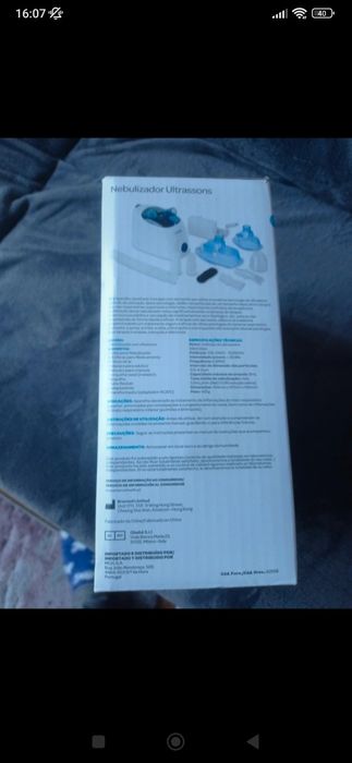 Nebulizador adulto e criança