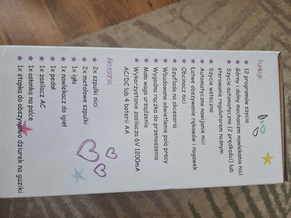 Mini Maszyna do szycia Łucznik