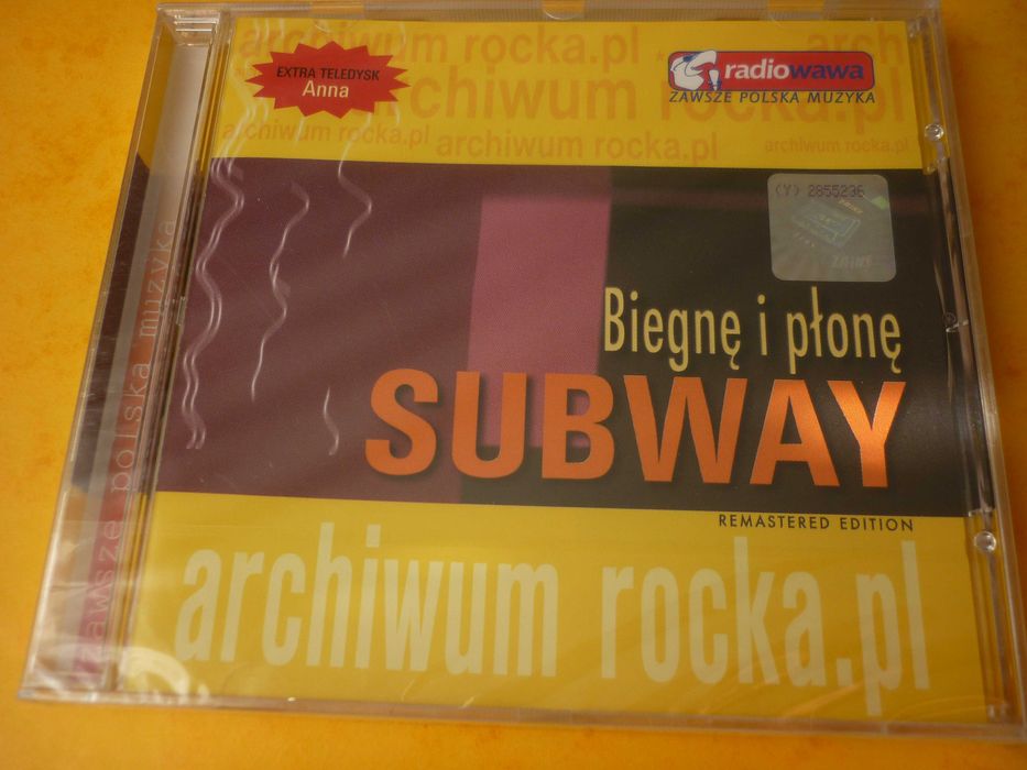 Płyta CD Subway "Biegnę i Płonę" (nowa, w folii) Archiwum Rocka 2005