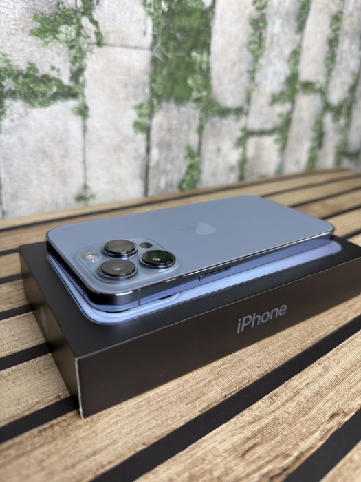 iPhone 13 Pro/Sierra Blue/100% Kondycji/Rewelacyjny Stan/Pełen Zestaw