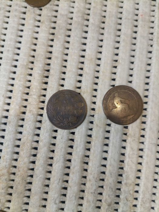 Notas e moedas de colecção