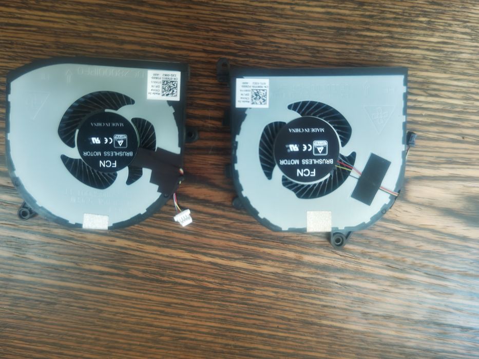 Вентилятор (кулер) Dell XPS 15 9570 7590 Precision 5530 (5V CPU+GPU)