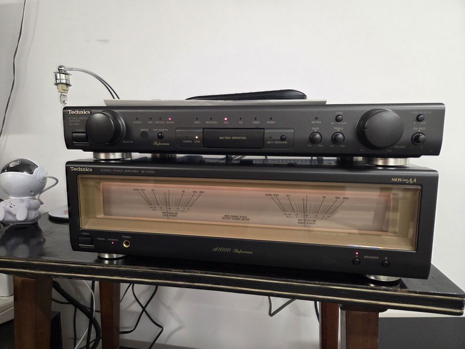 Wzmacniacz Technics SE-A1000 przedwzmacniacz SU-C1000
