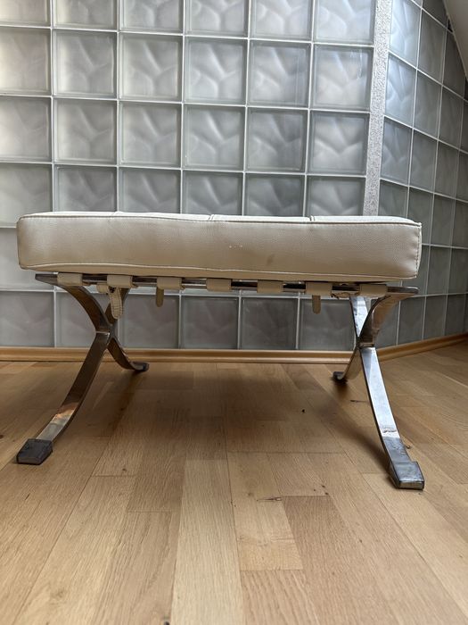 Barcelona Ottoman – styl Mies van der Rohe (Vintage Replika)