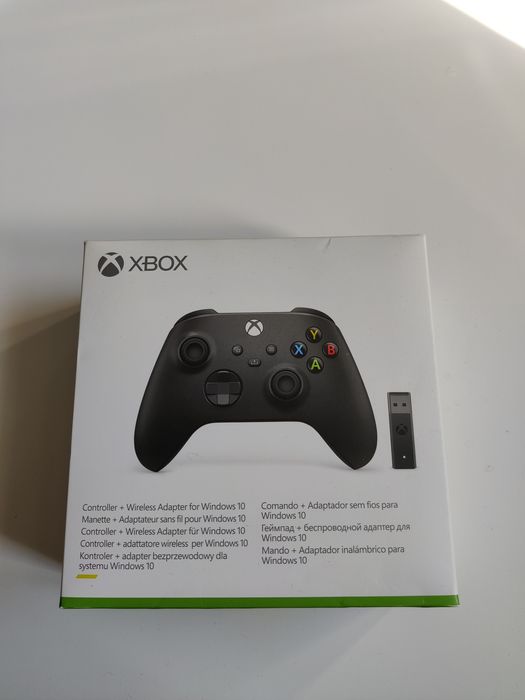 Pad/kontroler Xbox Series X/S + oryginalny Adapter PC Microsoft | NOWY