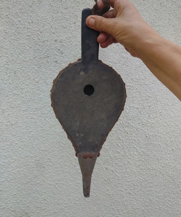 Fole soprador antigo lareira