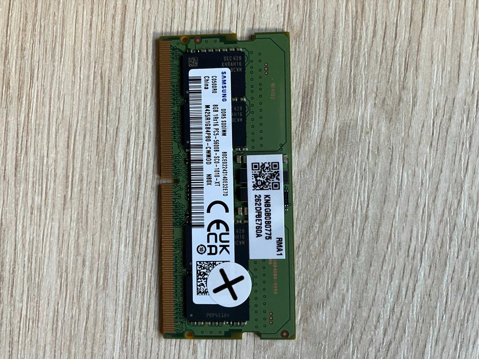 Pamięć RAM do laptopa SO-DIMM DDR5 8GB/5600MHz