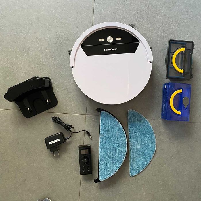 Aspirador Robot com Base - Ovar