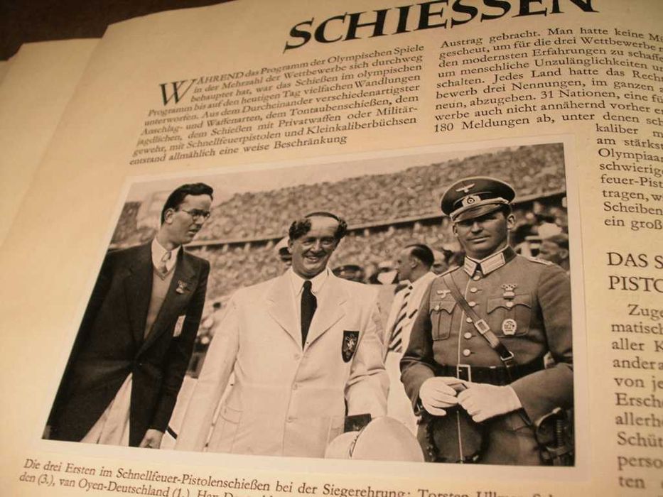 Album Jogos Olimpicos 1936 vol. II - WW2 - 3º Reich - Nazi