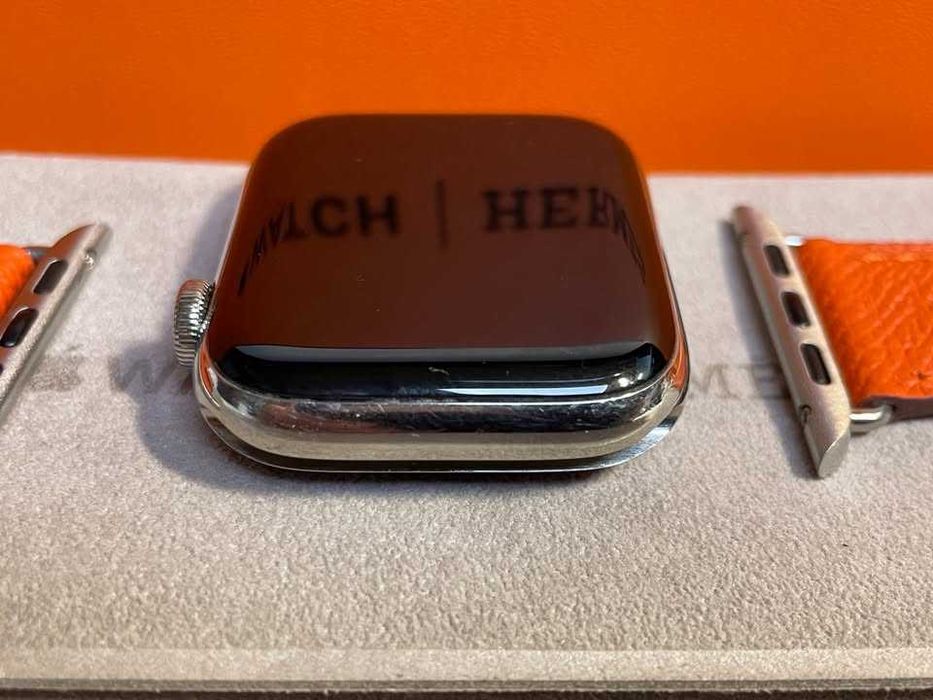 Apple Watch Hermes Series 6 GPS + Cellular 44mm em Aço
