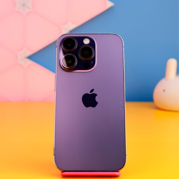 Смартфон Apple iPhone 14 Pro 128GB Deep (179278) Б/У З ГАРАНТІЄЮ