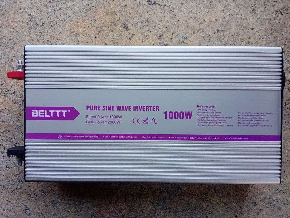 інвертор BELTTT 1000 преобразователь 2000W