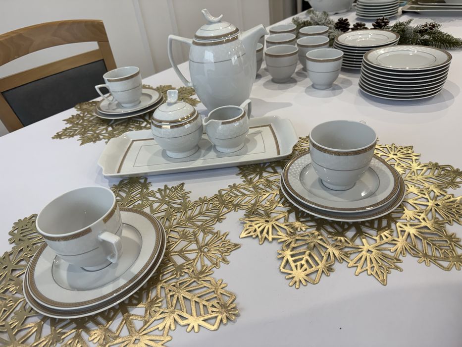 Serwis kawowy dla 12 os. 40 elementów Lubiana