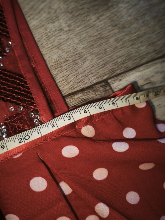 Сукня в горошок для дівчинки 2-5р