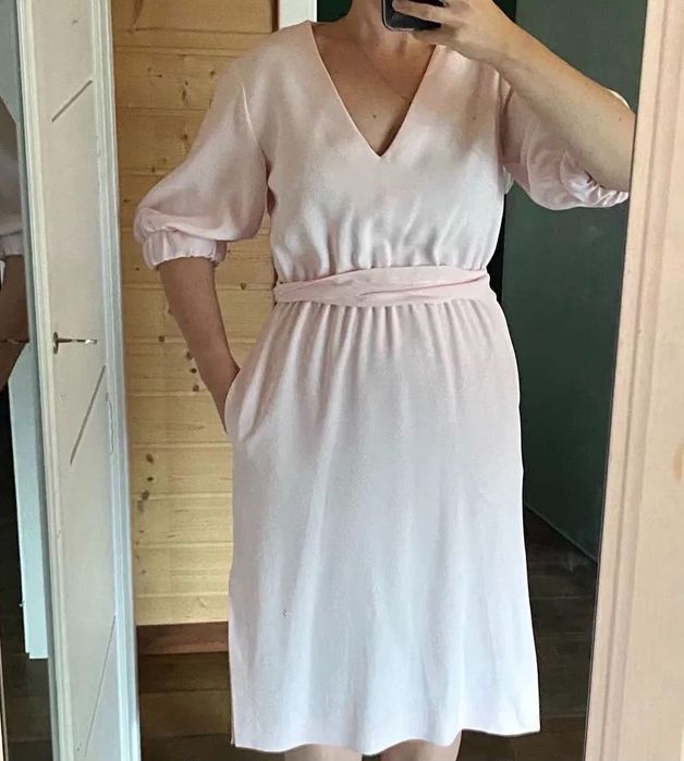 Bohoboco 36 38 pudrowy róż krótka