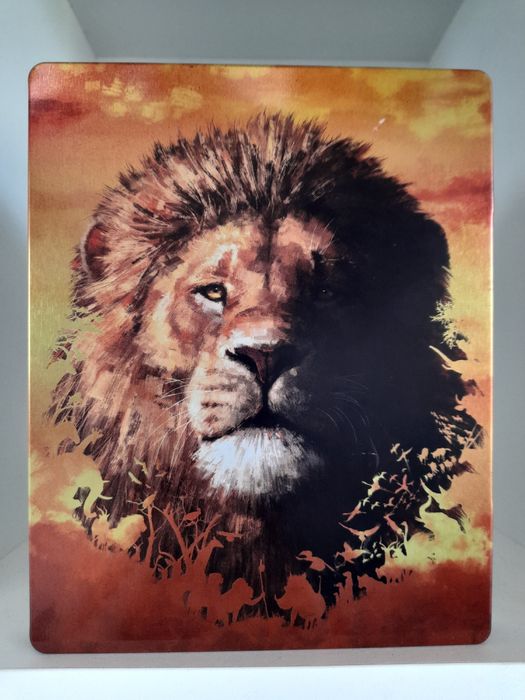 Rei Leão 2 discos, blu-ray + 3D em stellbook metálico