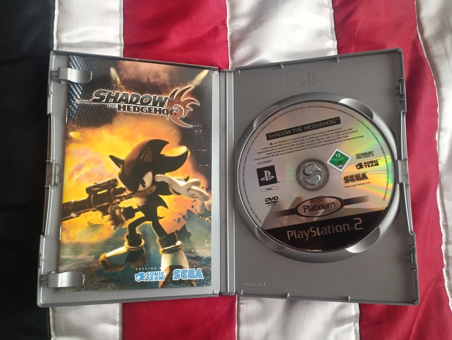 Shadow the Hedgehog PS2 Platinum PAL Completo
