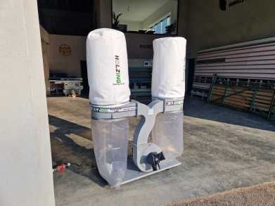 Odciag do trocin HOLZING ,wyciąg, odpylacz wyciąg 2 workowy NOWY