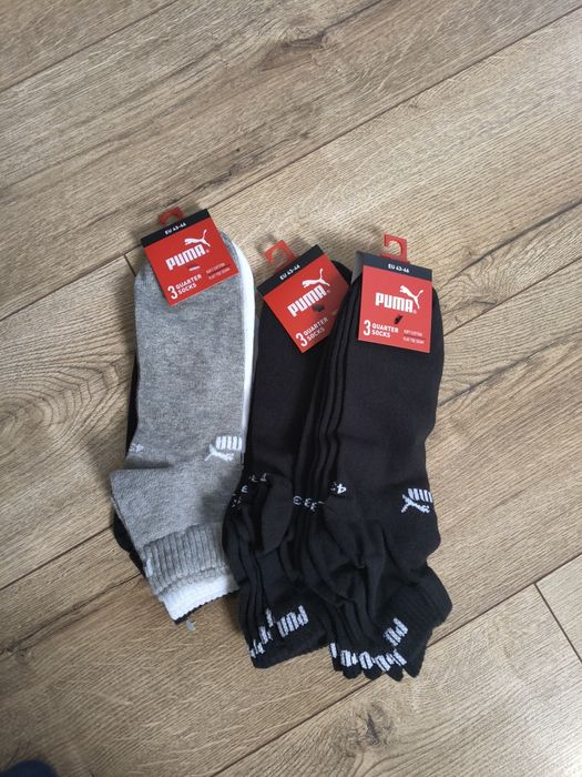 Skarpety męskie puma 3pak 9par