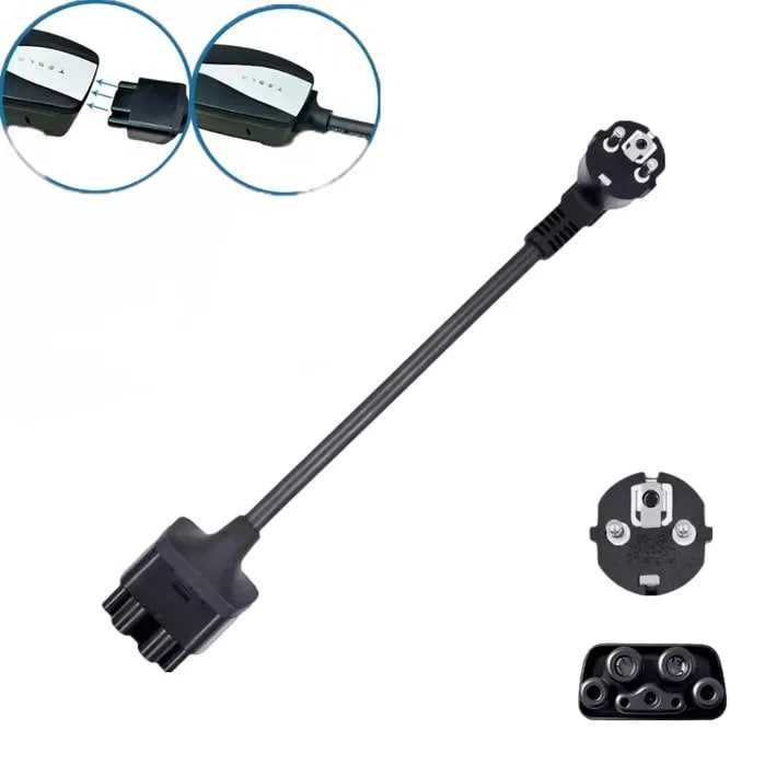 Адаптер хвіст для зарядки GEN 2 Tesla 16A 3.5Квт перехідник АКЦІЯ