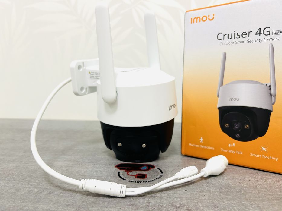 СИРЕНА 2мп LTE 4G GSM IP камера IMOU Cruiser поворотная Dahua PTZ WiFi