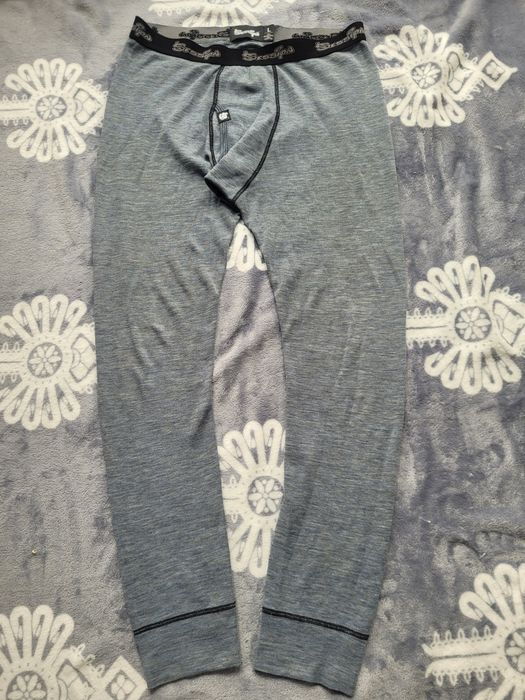 Spodnie kalesony r M  L merino 80proc termiczne wełna termoaktywne