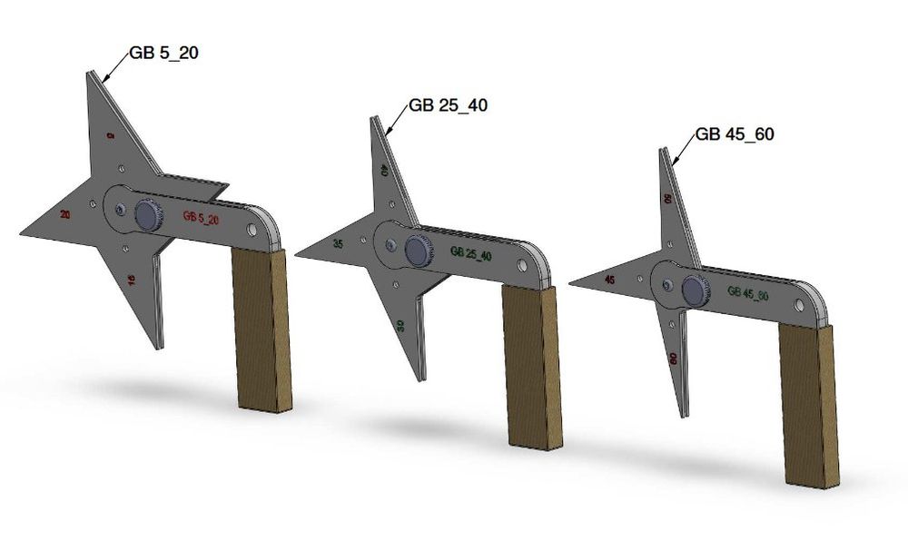 Gwiazda Blacharska GB 25-40 stopni giętarka boczna fliz
