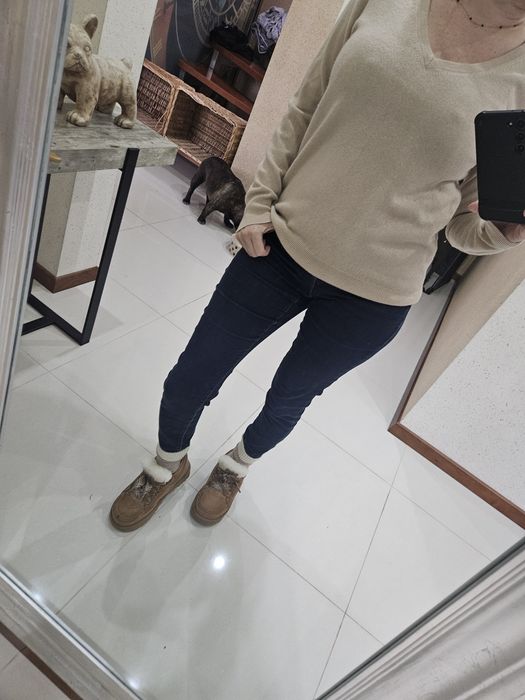 Uniqlo _ sweterek 100 % kaszmir L
