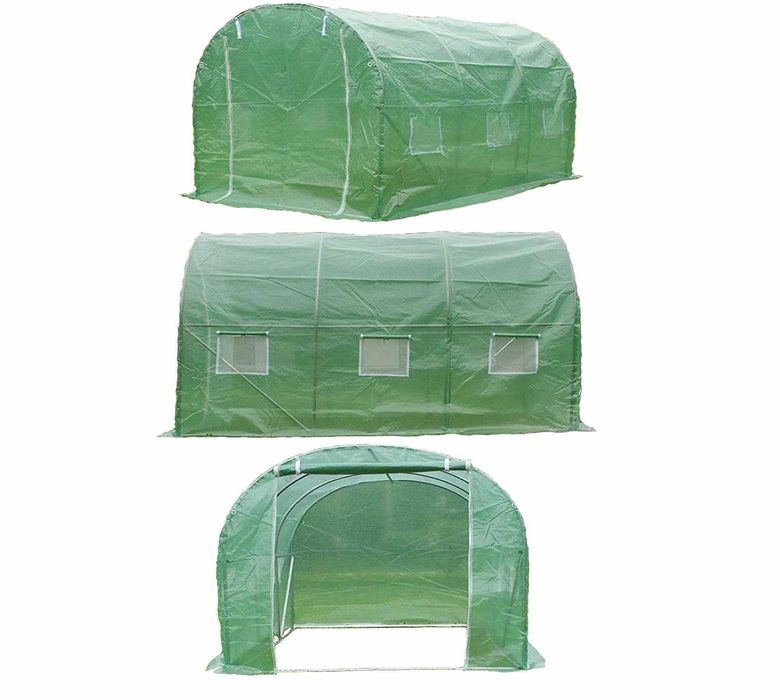 TUNEL FOLIOWY OGRODOWY Szklarnia 3x2m FOLIA 6m2 +wzmocnienie Promocja