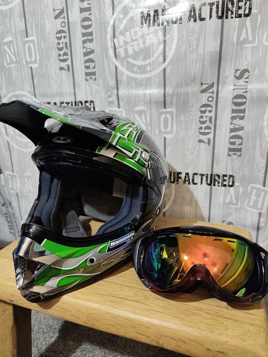 Kask motocyklowy cross hjc cl-x5 rozmiar xs