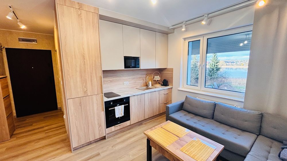 Kartuzy wynajmę nowe mieszkanie dwupokojowe nad jeziorem