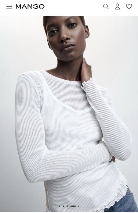 Жіночий Лонгсів від Mango розмір М(38)