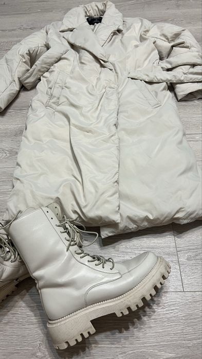 Пуховик/пальто Bershka теплий