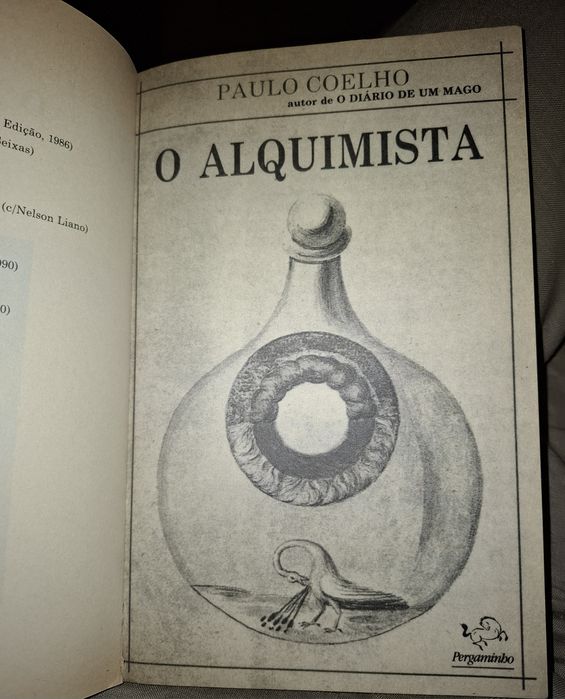 O Alquimista, 2ª edição,  Paulo Coelho.