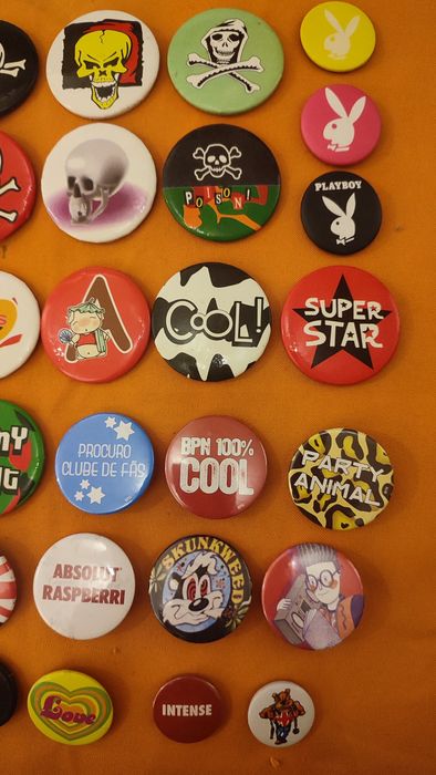 Lote Crachás Vintage